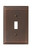 Amerock BP36514ORB 7-3/10" x 4-3/4" Mulholland Single Toggle Wall Plate Oil Rubbed Bronze Finish
