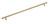 Amerock BP19016BBZ 18-7/8" (480 mm) Center to Center Carbon Steel Bar Cabinet Pull Golden Champagne Finish