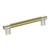 Amerock BP36559PNBBZ 6-5/16" (160 mm) Center to Center Esquire Cabinet Pull Bright Nickel by Golden Champagne Finish
