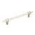 Amerock BP36650MWPN Carrione 6-5/16" Center to Center Cabinet Pull Marble White and Polished Nickel Finish