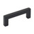 Amerock BP36578FB Monument 3" Center to Center Cabinet Pull Matte Black Finish