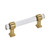 Amerock BP36654CCZ Glacio 3-3/4" Center to Center Cabinet Pull Clear by Champagne Bronze Finish