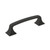 Amerock BP36775FB Ville 3-3/4" Center to Center Cabinet Pull Matte Black Finish