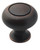 Amerock BP53011ORB-10PACK Pack of 10 1-1/4" (32 mm) Diameter Allison Value Cabinet Knob Oil Rubbed Bronze Finish