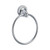 GEO GDMTR-PC 6" Gordon Metal Towel Ring Polished Chrome Finish