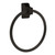 GEO OLMTR-MB 6" Olson Metal Towel Ring Matte Black Finish