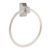 GEO OLMTR-SN 6" Olson Metal Towel Ring Satin Nickel Finish GEO OLMTR-SN 6" Olson Metal Towel Ring Satin Nickel Finish