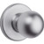 Kwikset 200P-26D Polo Knob Passage Door Lock with 6AL Latch and RCS Strike Satin Chrome Finish