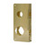 Don-Jo 484-BZ-CW Satin Bronze Door Wrap-Around with 1-1/2" Hole on top and 2-1/8" Hole on bottom with 4" centers