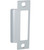 Don-Jo MST-261-SL Silver Plated ANSI Mortise Type Strike Plate