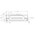 Don-Jo PMLP-211-EBF-SL Silver Coated Pin Latch Protector for Outswinging Door Don-Jo PMLP-211-EBF-SL Silver Coated Pin Latch Protector for Outswinging Door
