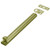 Don-Jo SB-12-605 Polished Brass 12" Slide Bolt