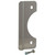 Don-Jo SLP-106-EBF-630 Satin Steel Short Latch Protector for Outswinging Doors