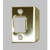 Don-Jo ST-214-605 Polished Brass Replacement Strike Plate