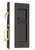 Emtek 2113US10B Oil Rubbed Bronze Modern Rectangular Keyed Pocket Door Mortise Lock