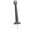 Emtek 2232MB Medium Bronze 3" Door Stop with Screw
