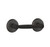 Emtek 2304MB Medium Bronze Sandcast Bronze Paper Holder - Spring Rod Style