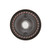Emtek 2401US15A Pewter Doorbell Button with Rope Rosette