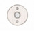 Emtek 2422TWB Tumbled White Bronze Doorbell Button with #2 Style Rosette