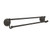 Emtek 26032US10B Oil Rubbed Bronze 24" Traditional Brass Double Towel Bar