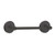 Emtek 29025US10B Oil Rubbed Bronze 12" Transitional Brass Towel Bar with Your Choice of Rose