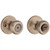 Kwikset 300T-5 Antique Brass Privacy Tylo Knob