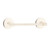 Emtek 29025US14 Polished Nickel 12" Transitional Brass Towel Bar with Your Choice of Rose