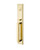 Emtek 3005US3 Lifetime Brass Melrose Style Dummy Mortise Entryset with Your Choice of Handle