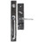 Emtek 3048US26 Polished Chrome Lugano Style Dummy Mortise Entryset with Your Choice of Handle