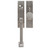 Emtek 3047US15 Satin Nickel Mormont Style Dummy Mortise Entryset with Your Choice of Handle