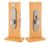 Emtek 3143US15A Pewter Charleston Style Dummy Mortise Entry Set with Your Choice of Handle