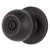 Brinks E2435150 Raleigh Series Privacy Transitional Ball Knob and Round Rose with 4 Way Adjustable Latch and Round Corner Full Lip Strike Tuscan Bronze Finish