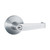 Lockey PBLHSR Lever Handle Storeroom Trim for PB1100 and V40 Series Panic Bars Aluminum Finish