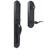 Weslock L6641-1U1SL2D Philbrook Single Cylinder Handle set with Left Hand Bordeau lever in the Oil Rubbed Bronze Finish