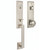 Weslock 06681-NINSL2D Woodward Single Cylinder Handle set with Impresa Knob in the Satin Nickel