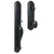 Weslock 07680-1M1SL2D Wiltshire Single Cylinder Handle set with Durham Knob in the Oil Rubbed Bronze Finish