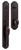 Weslock 06641-1J1SL2D Philbrook Single Cylinder Handle set with Julienne Knob in the Oil Rubbed Bronze Finish