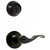 Weslock 02271X1X1FR22 Deadbolt with keylock New Haven Lever with Adjustable latch and Round Corner Full Lip Strike Oil Rubbed Bronze Finish