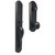 Weslock 06645-1J10020 Philbrook Dummy Handle set with Julienne Knob in the Oil Rubbed Bronze Finish