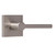 Weslock 007059N--0020 Brady Lever Half Dummy Lock Satin Nickel Finish