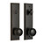 Weslock 006671I1I1SL2D Atteberry Single Cylinder Handle set with Impresa Knob in the Oil Rubbed Bronze Finish