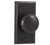 Weslock 03710I1I1SL20 Impresa Woodward Privacy Lock with Adjustable Latch and Full Lip Strike Oil Rubbed Bronze Finish