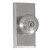 Weslock 3740I-N Satin Nickel Impresa Keyed Entry Knob with Woodward Rosette