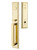 Emtek 4202US3 Lifetime Brass Melrose Brass Tubular Style Dummy Entryset with Your Choice of Handle