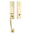 Emtek 4404US3 Lifetime Brass Adams Brass Tubular Style Dummy Entryset with Your Choice of Handle