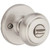 Kwikset 400CV-15 Satin Nickel Keyed Entry Cove Knob