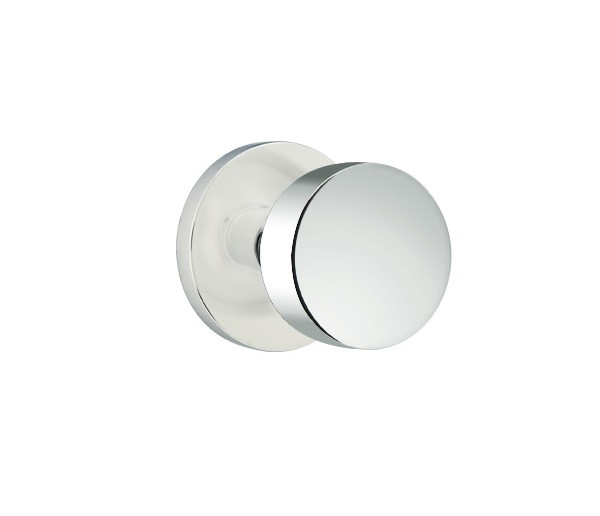 Emtek ROU-US26-PASS Polished Chrome Round Passage Knob with Your Choice of Rosette