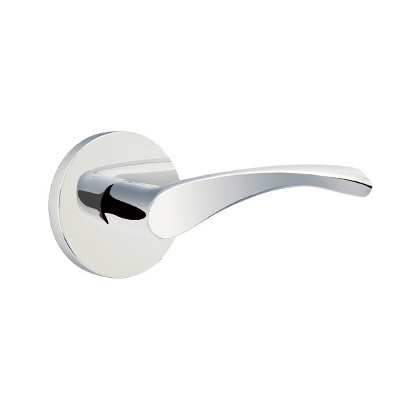 Emtek TRT-US26-PRIV Polished Chrome Triton Privacy Lever with Your Choice of Rosette