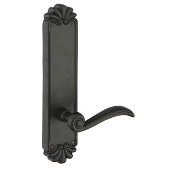 Emtek 6702MB Medium Bronze #16 Style Non-Keyed Passage Sideplate Lockset
