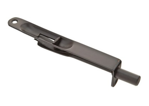 Emtek 6" 8502TWB Tumbled White Bronze Flush Bolt with 5/8" Radius Corners